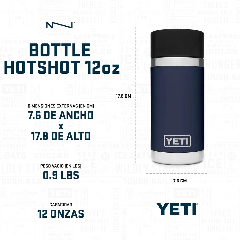 21071050010 TERMO RAMBLER 12 oz MARINO MARCA YETI