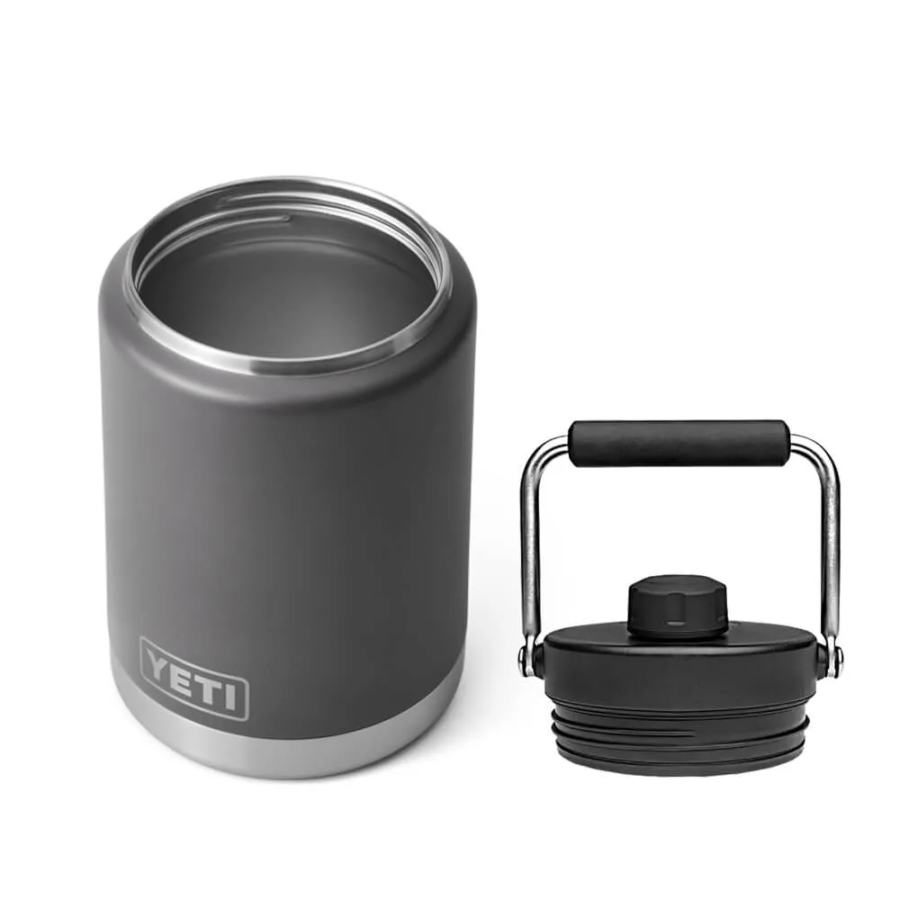 21071501178 TERMO RAMBLER MEDIO GALON CHARCOAL MARCA YETI