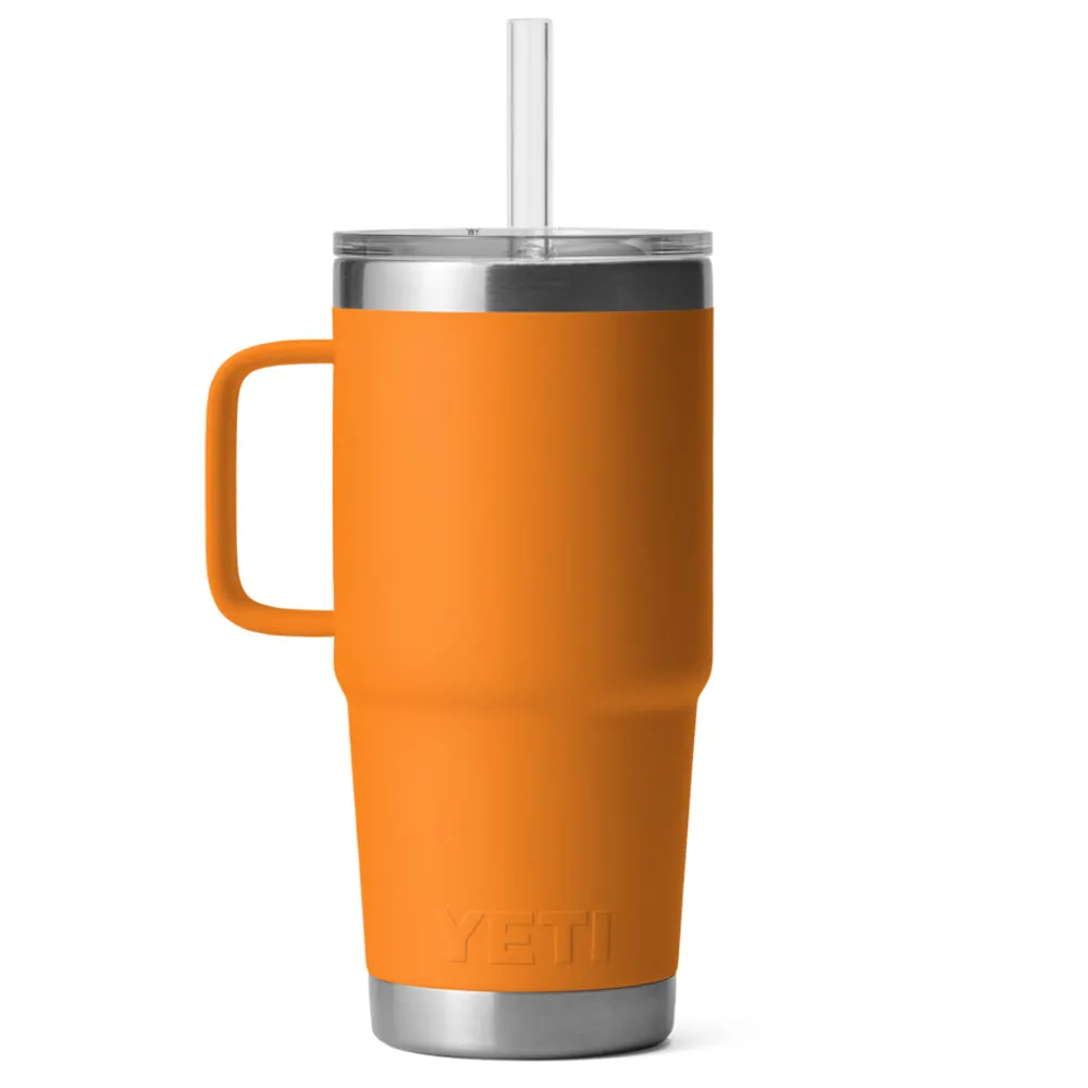 21071501809 TERMO RAMBLER 25oz STRAW MUG KING CRAB ORANGE MARCA YETI