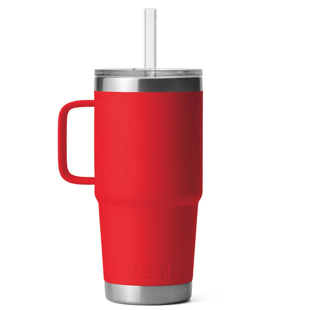 21071501894 TERMO RAMBLER 25oz STRAW MUG RESCUE RED MARCA YETI