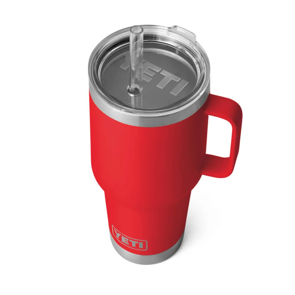 21071501895 TERMO RAMBLER 35oz STRAW MUG RESCUE RED MARCA YETI