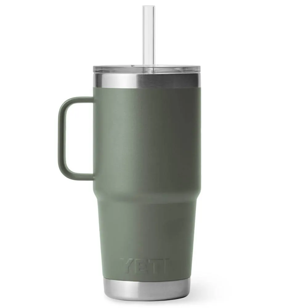 21071502438 TERMO RAMBLER 25oz STRAW MUG CAMP GREEN MARCA YETI