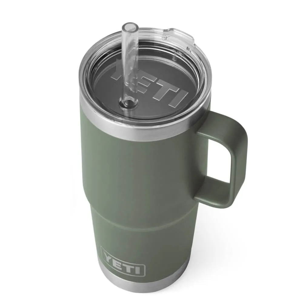 21071502438 TERMO RAMBLER 25oz STRAW MUG CAMP GREEN MARCA YETI