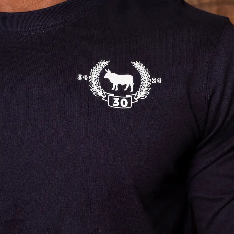 30 Year Crest Long Sleeve Tee Midnight