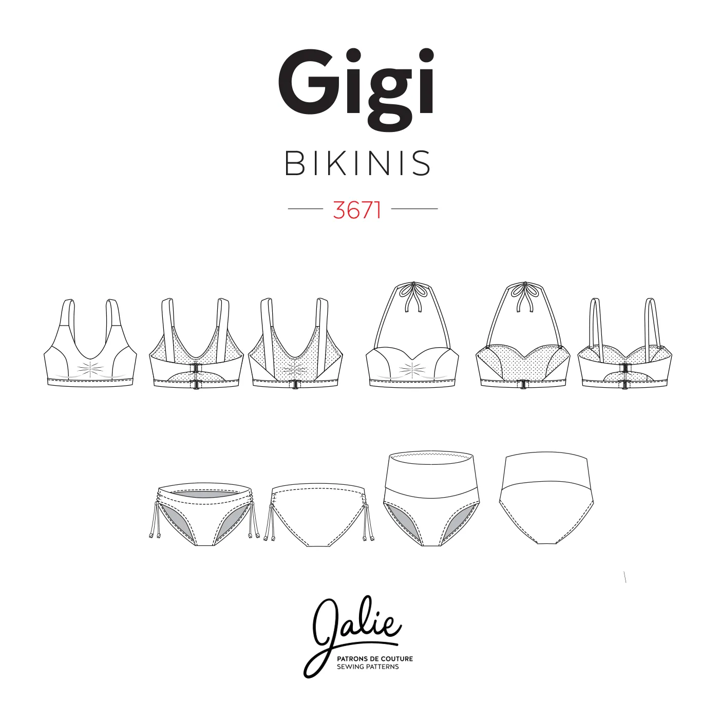 3671 // GIGI Bikinis