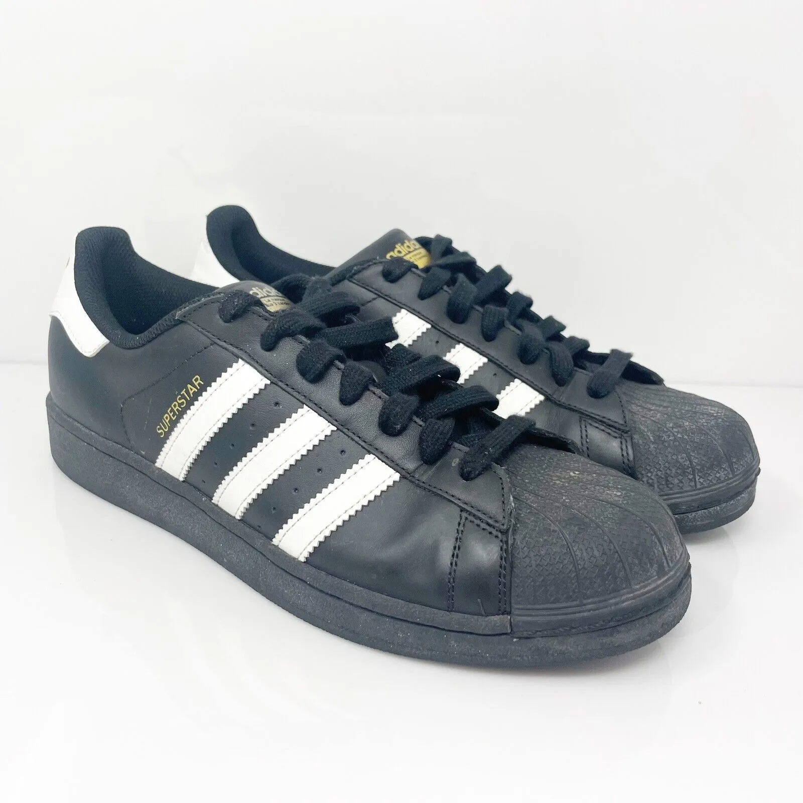 Adidas Mens Superstar Foundation B27140 Black Casual Shoes Sneakers Size 9