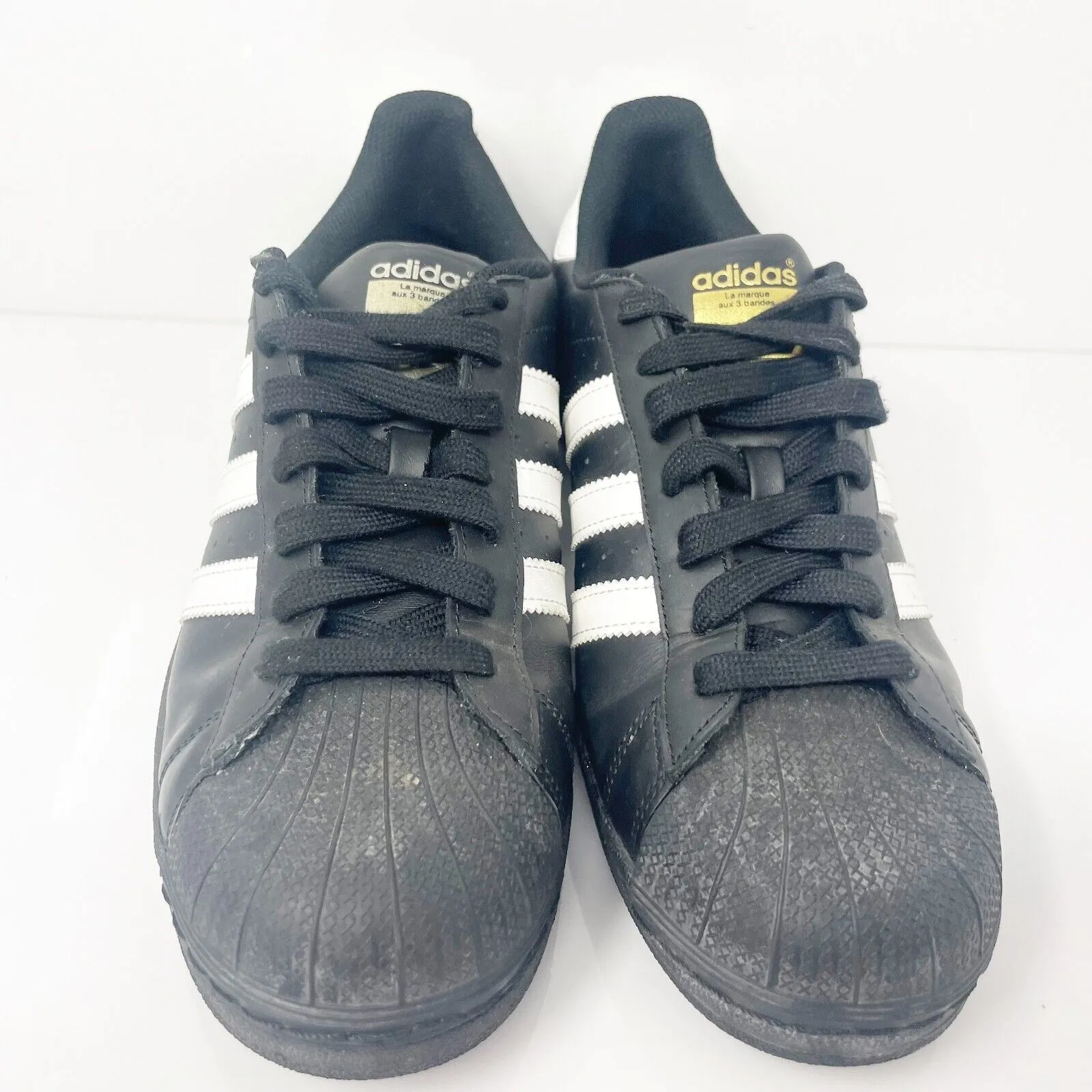 Adidas Mens Superstar Foundation B27140 Black Casual Shoes Sneakers Size 9