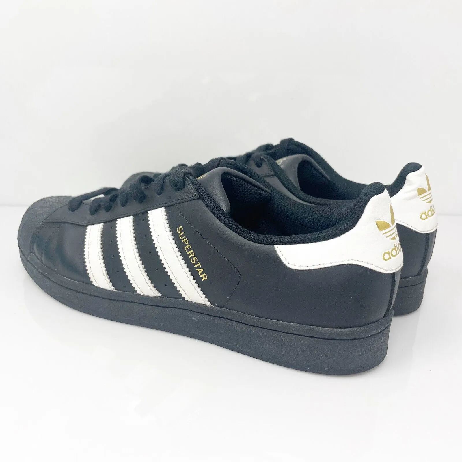 Adidas Mens Superstar Foundation B27140 Black Casual Shoes Sneakers Size 9