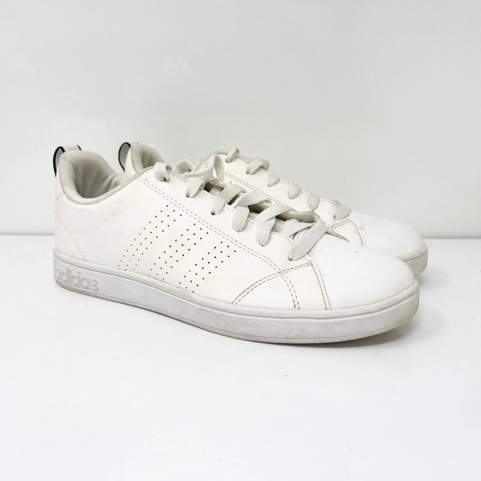 Adidas Womens Advantage F98611 White Casual Shoes Sneakers Size 7