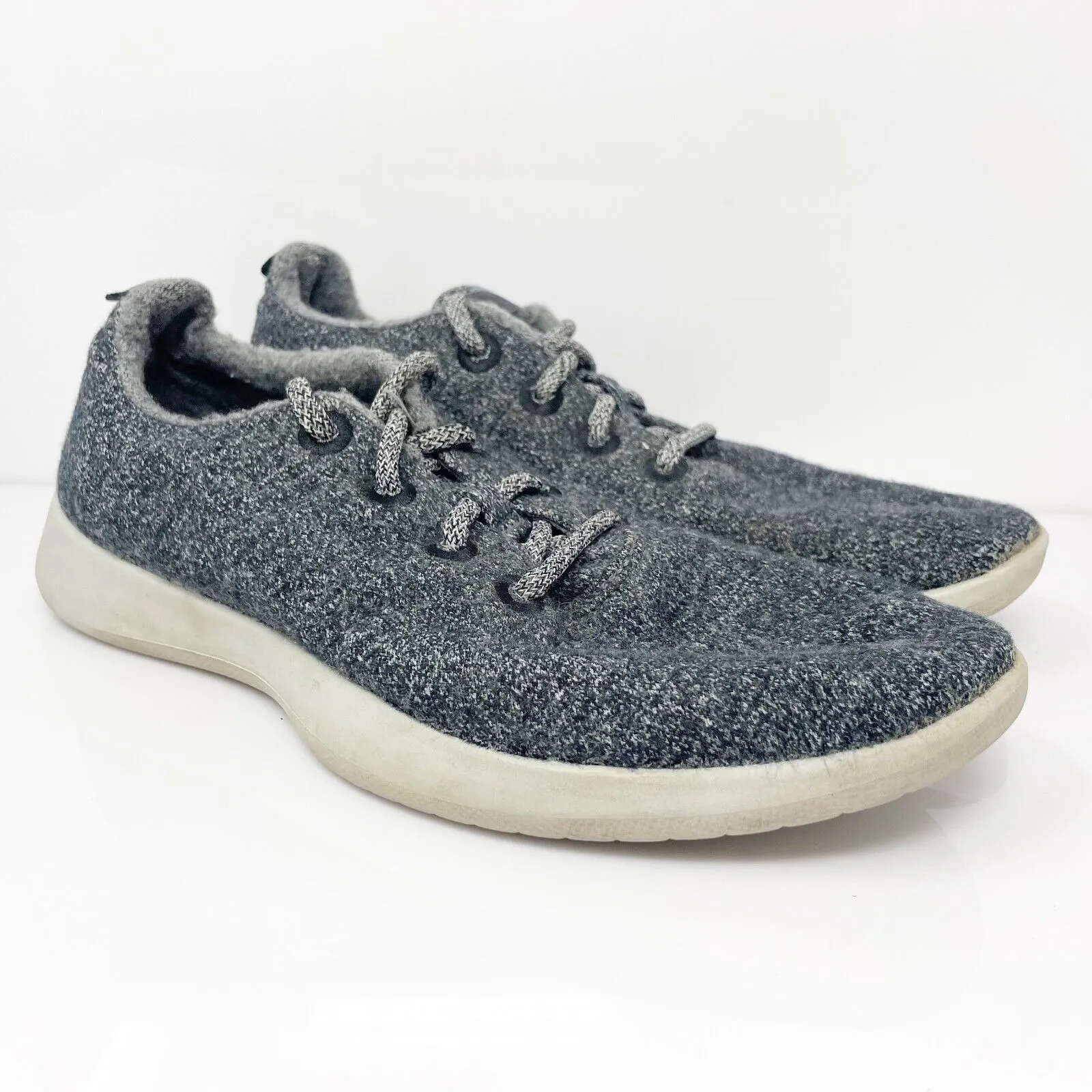 Allbirds Mens Wool Runner Gray Casual Shoes Sneakers Size 9