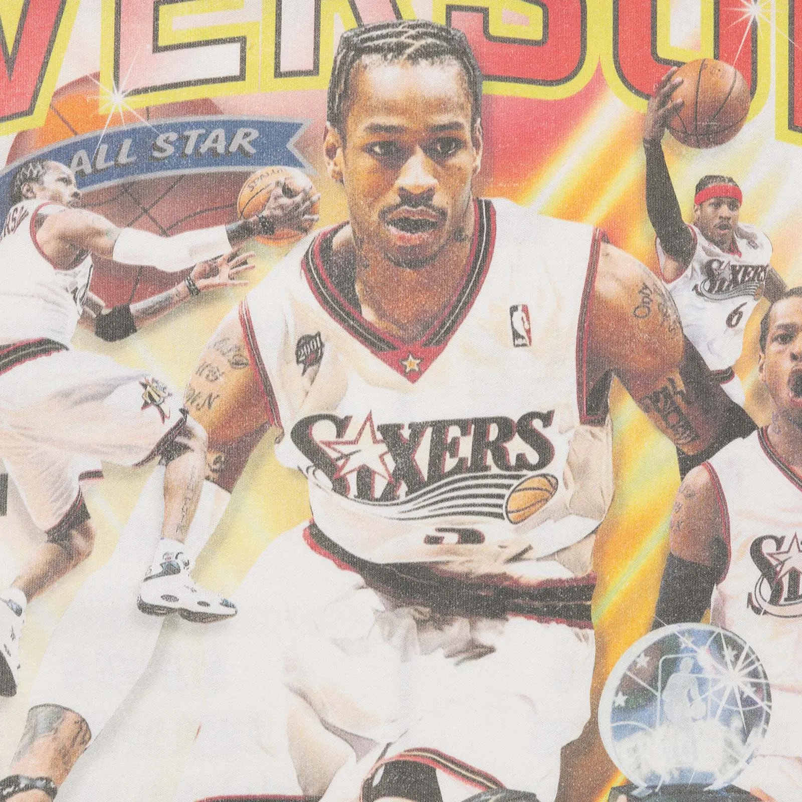 Allen Iverson 2001 MVP Player T-Shirt - White