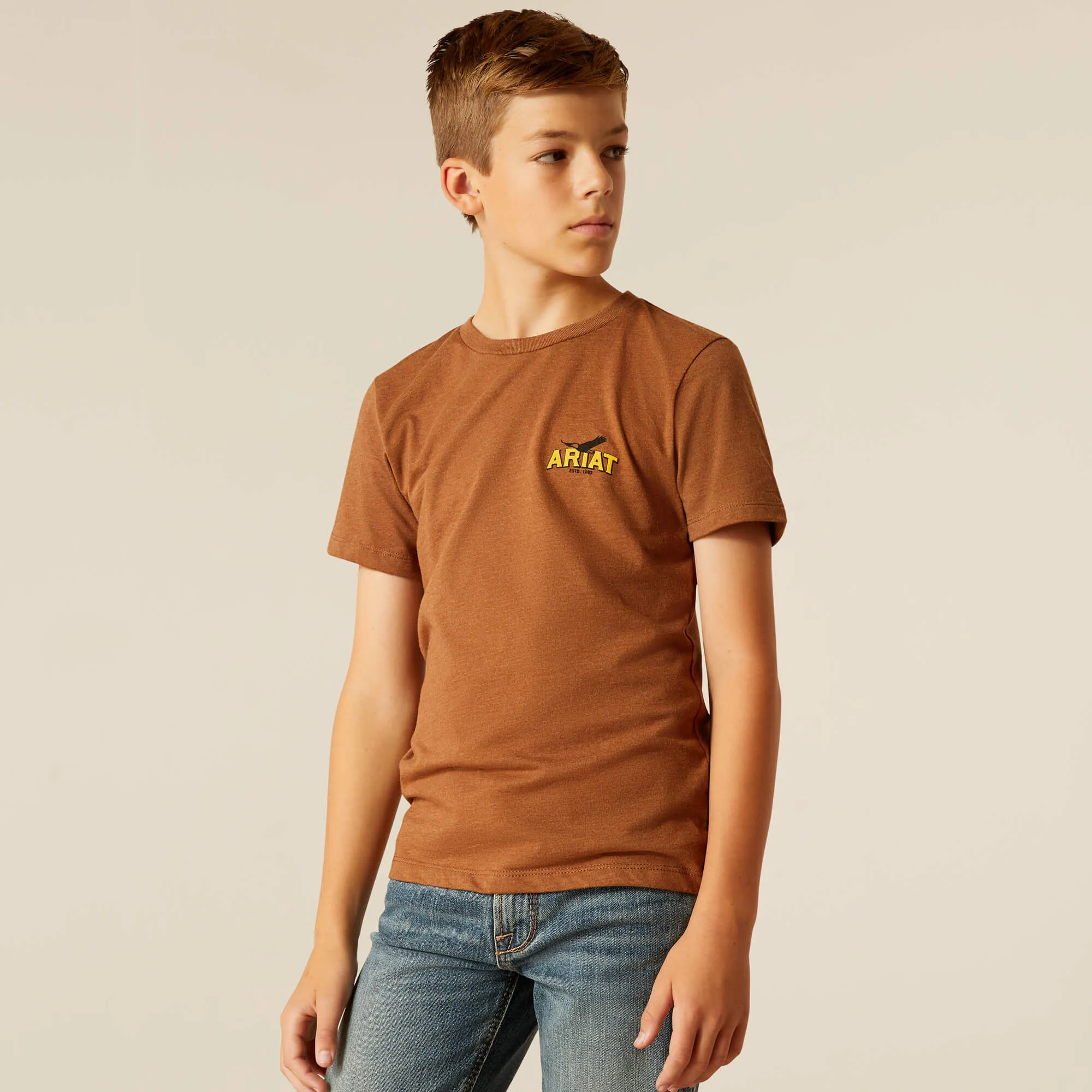 Ariat Bison Sketch Shield T-Shirt