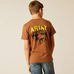 Ariat Bison Sketch Shield T-Shirt