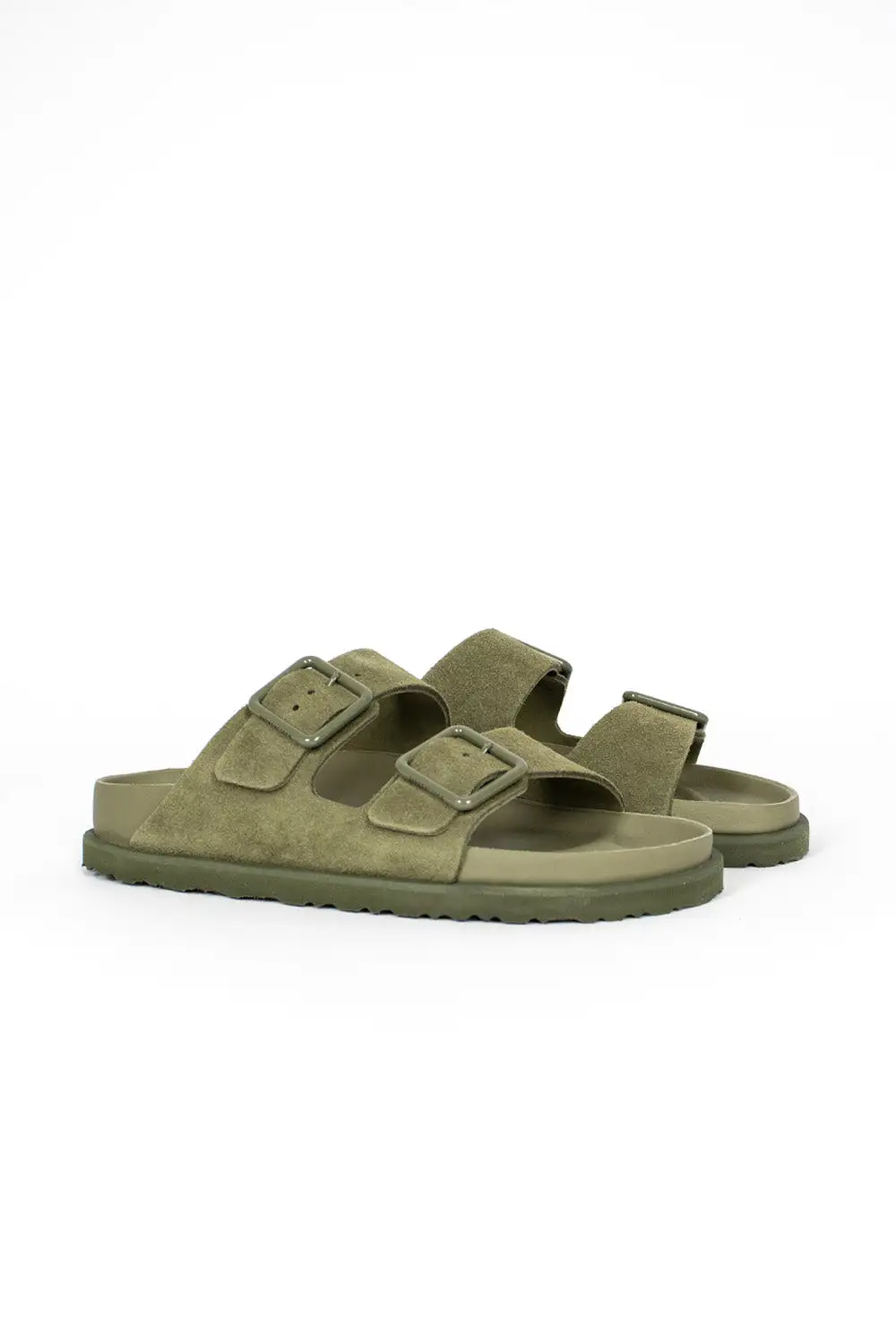 Arizona Cazador Suede Sandal Moss