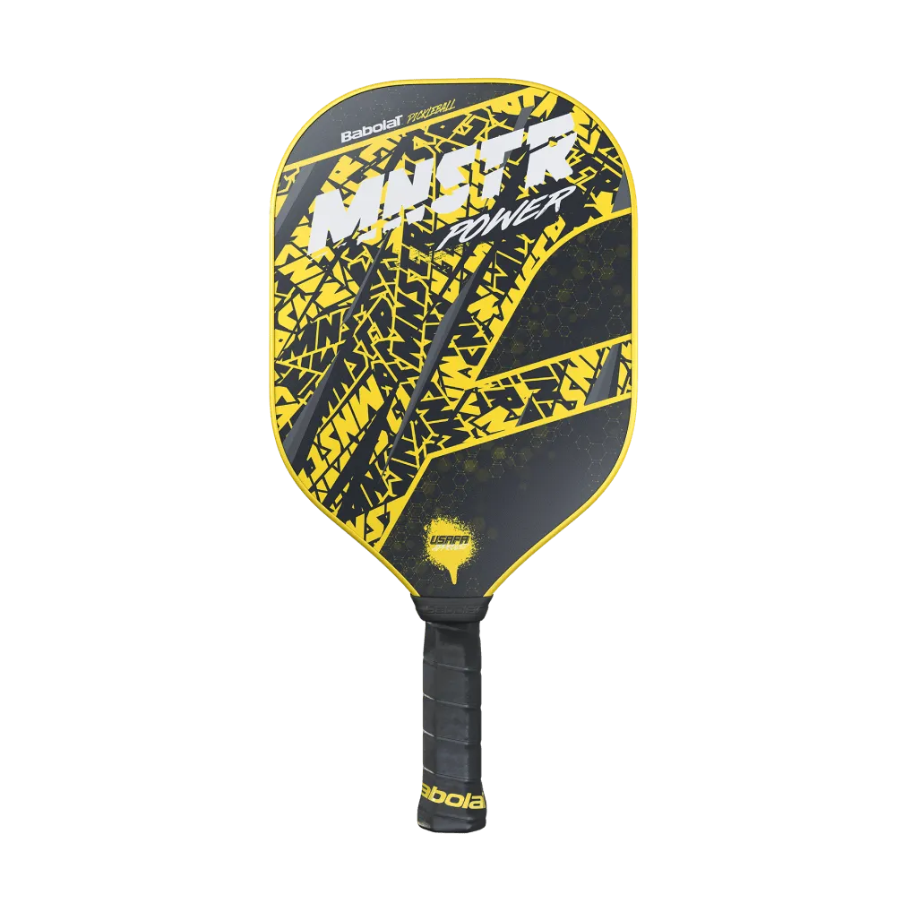 Babolat MNSTR Power Pickleball Paddle (8.1oz) [Yellow/Black]