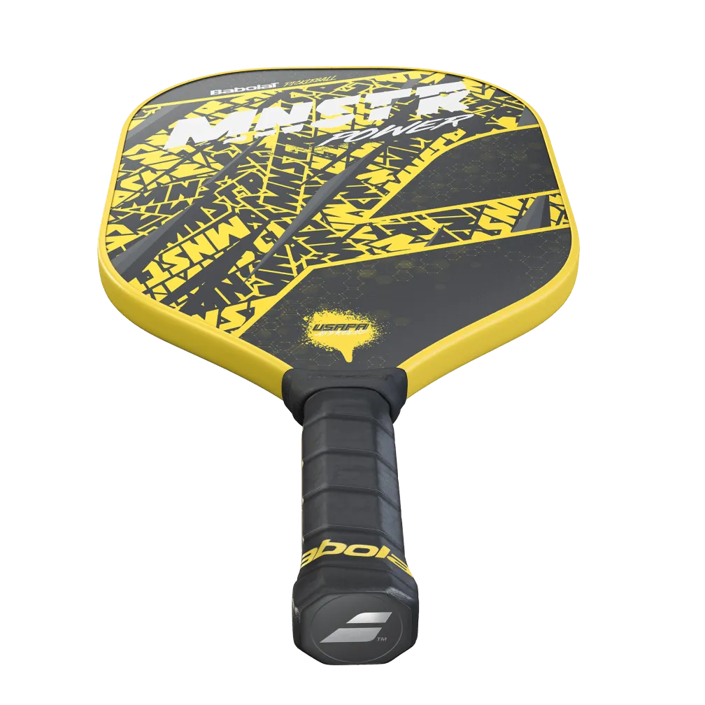 Babolat MNSTR Power Pickleball Paddle (8.1oz) [Yellow/Black]