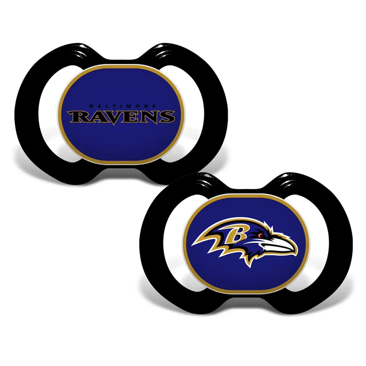 Baltimore Ravens Pacifier 2-Pack