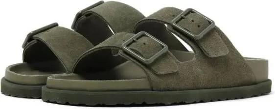 Birkenstock Arizona Avantgarde suede slides Green