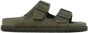 Birkenstock Arizona Avantgarde suede slides Green