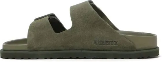 Birkenstock Arizona Avantgarde suede slides Green