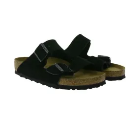 BIRKENSTOCK Arizona BS Pantoletten Made in Germany Sommer-Latschen normale Breite 951321 Schwarz