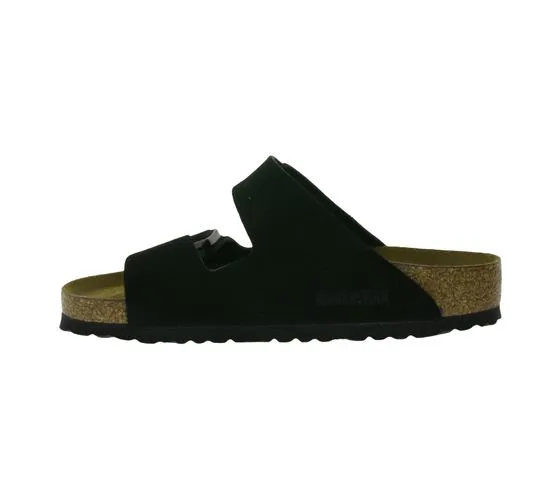 BIRKENSTOCK Arizona BS Pantoletten Made in Germany Sommer-Latschen normale Breite 951321 Schwarz