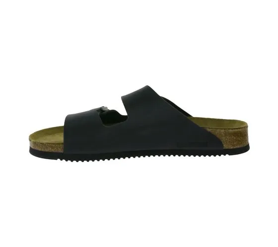 BIRKENSTOCK Arizona Prof zoccoli da uomo made in Germany larghezza normale 1018222 nero