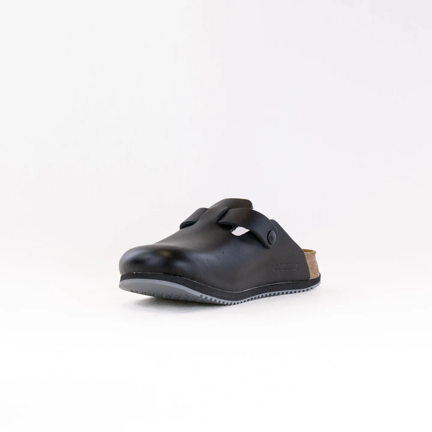 Birkenstock Boston Super Grip (Unisex) - Black