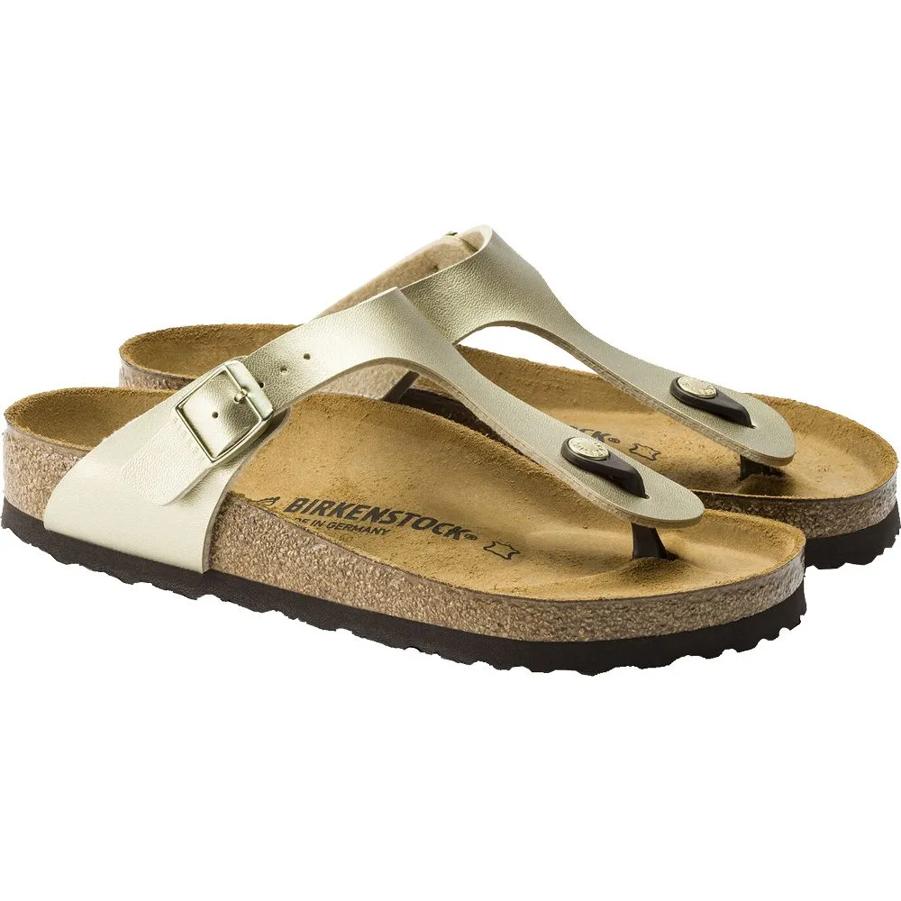 Birkenstock - Gizeh Birko-Flor\u00ae Sandals Women gold