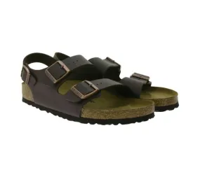 BIRKENSTOCK Milano Sandal Made in Germany Chaussures d été Largeur normale 0034701 Marron