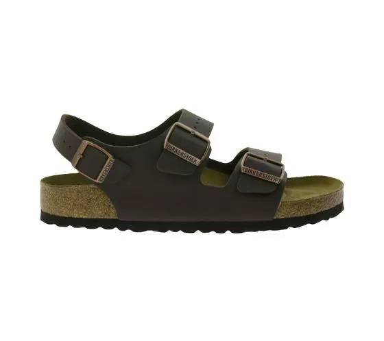 BIRKENSTOCK Milano Sandal Made in Germany Chaussures d été Largeur normale 0034701 Marron