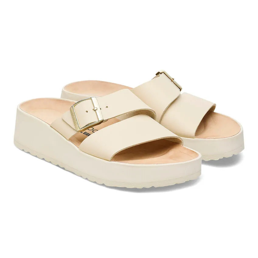 Birkenstock Women's Almina Leather in Ecru