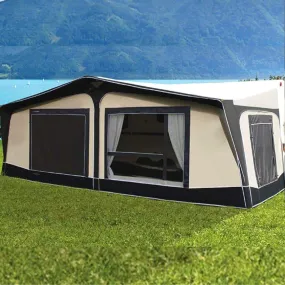 Bradcot Residencia 50 Full Traditional Seasonal Caravan Awning + Free Straps (2023)