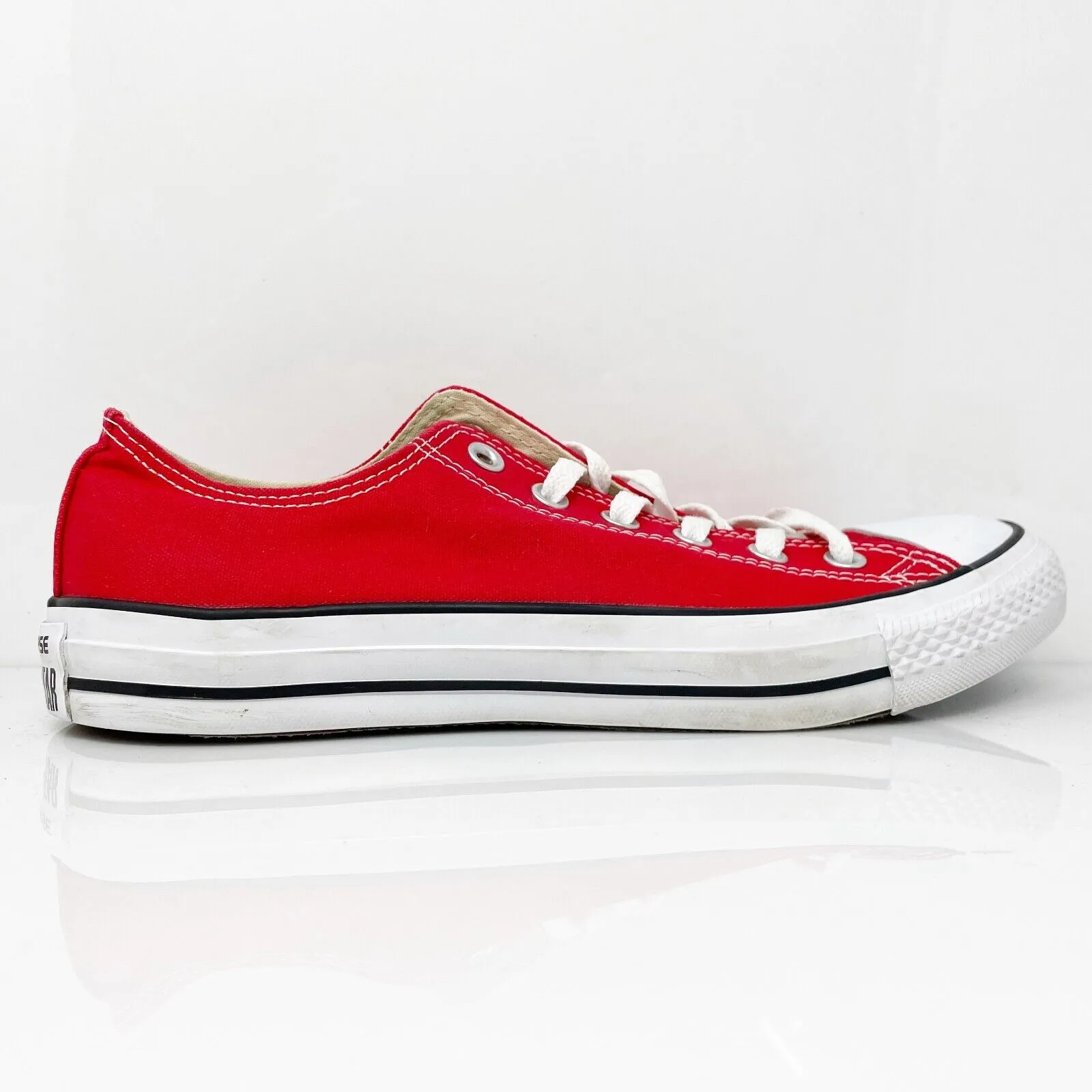 Converse Unisex CT All Star Ox M9696 Red Casual Shoes Sneakers Size M 8 W 10