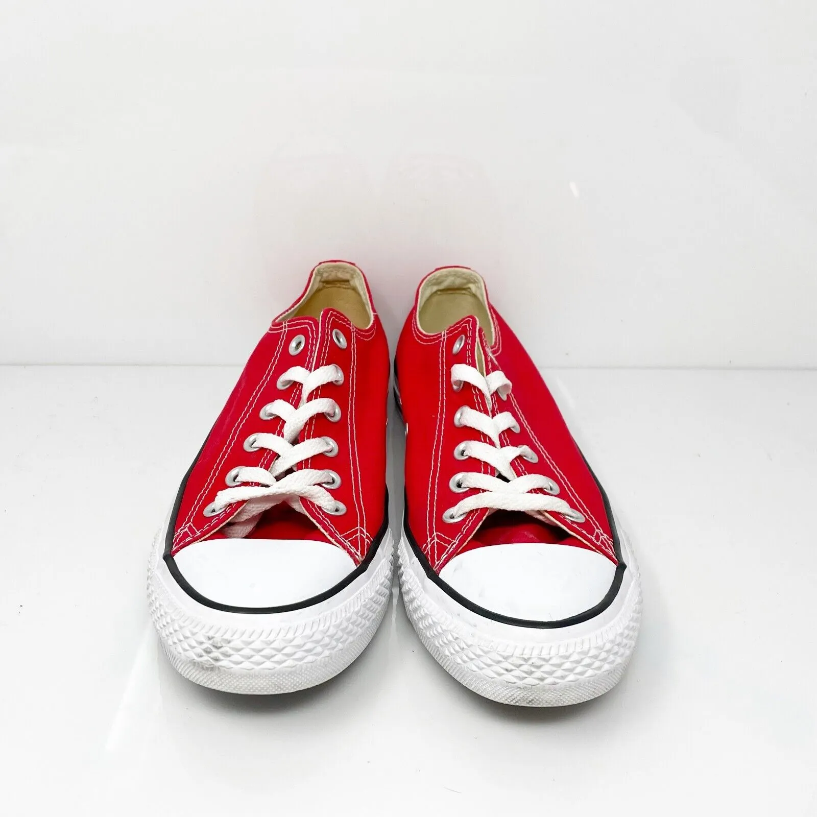 Converse Unisex CT All Star Ox M9696 Red Casual Shoes Sneakers Size M 8 W 10