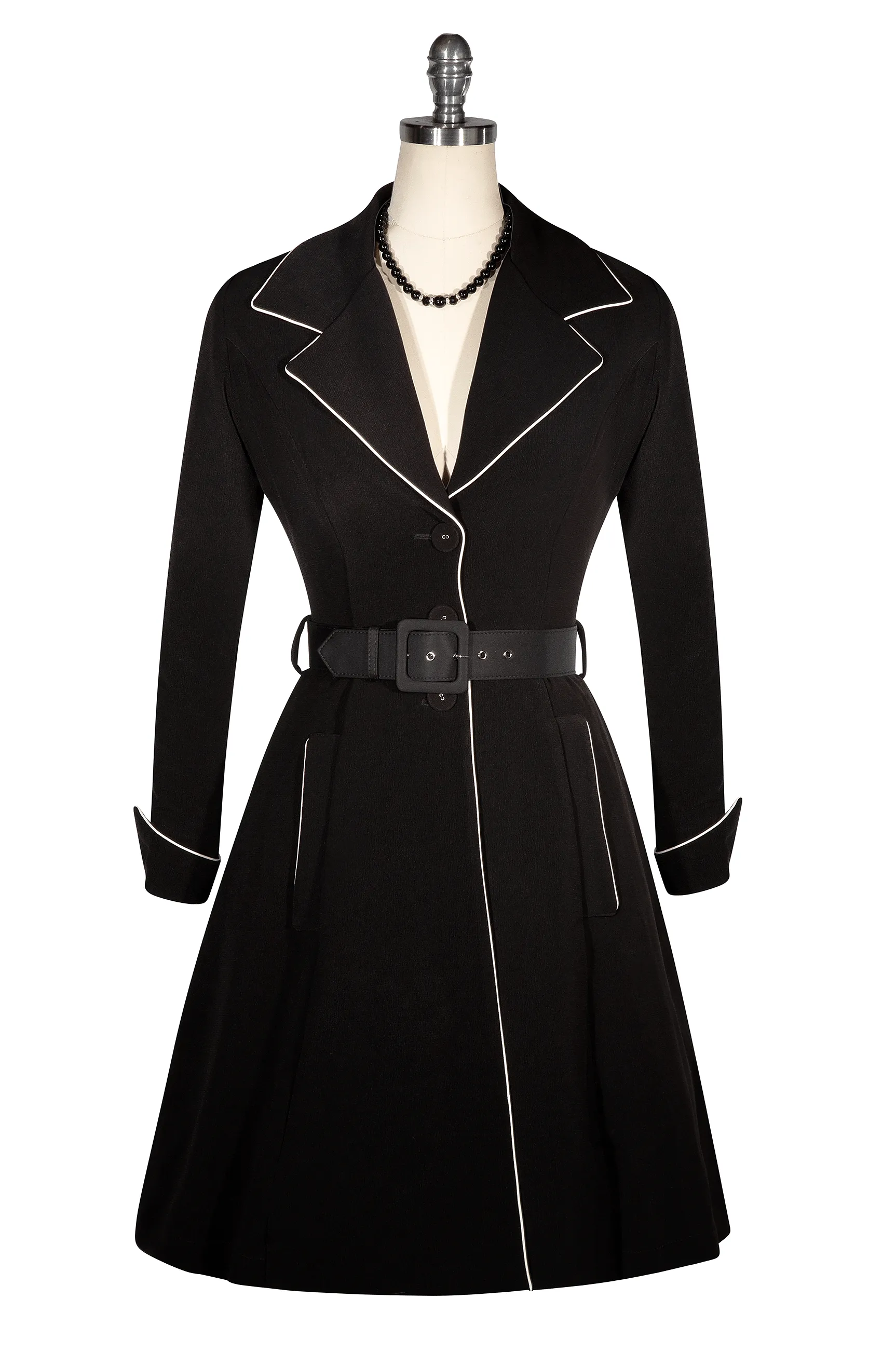 D'Amour Empire Bustle Coat