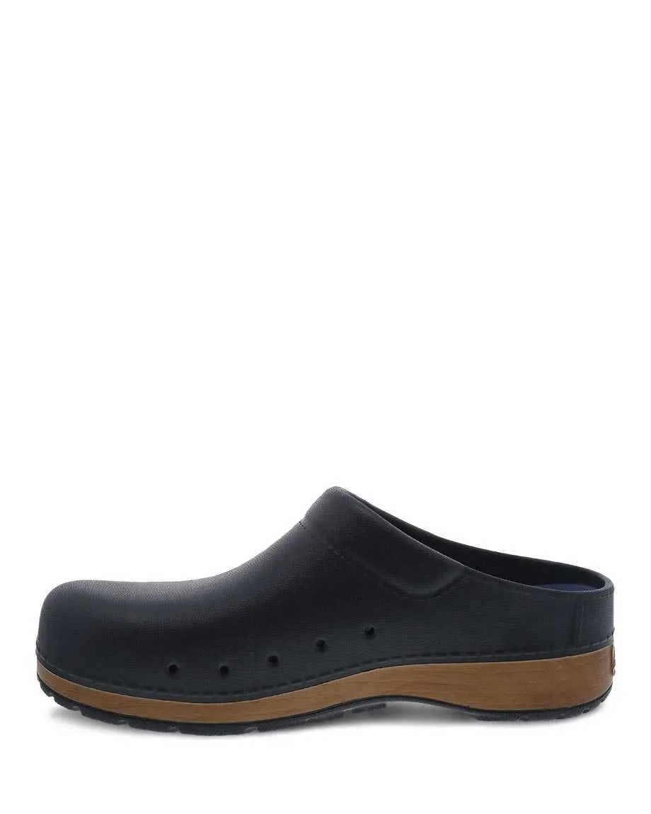 Dansko Mens Kane Molded Clogs- Black