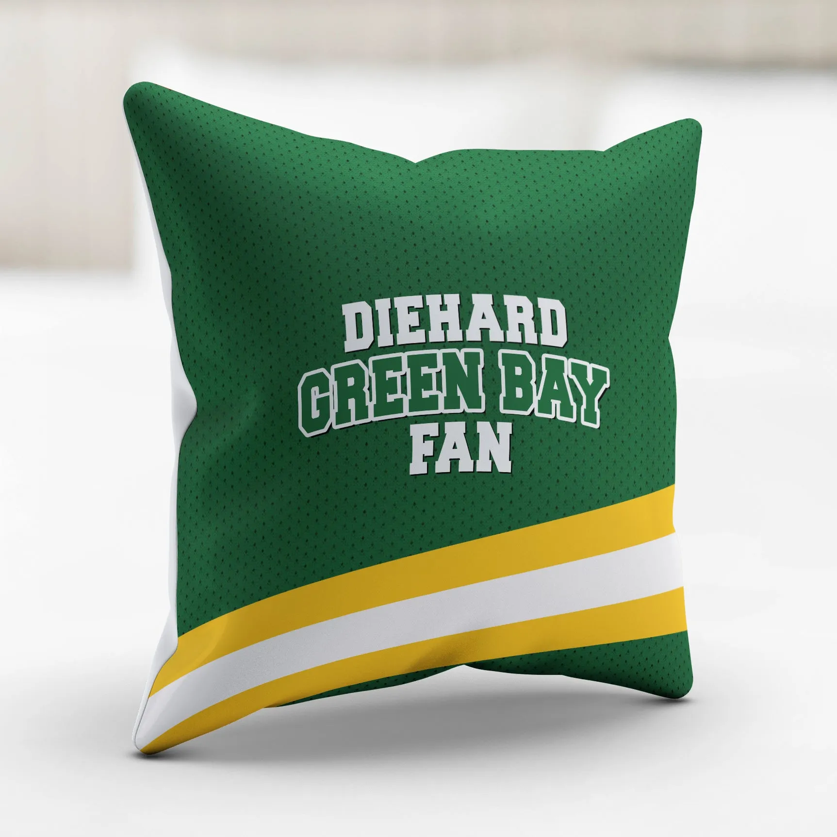 Diehard Green Bay Fan Sports Pillowcase