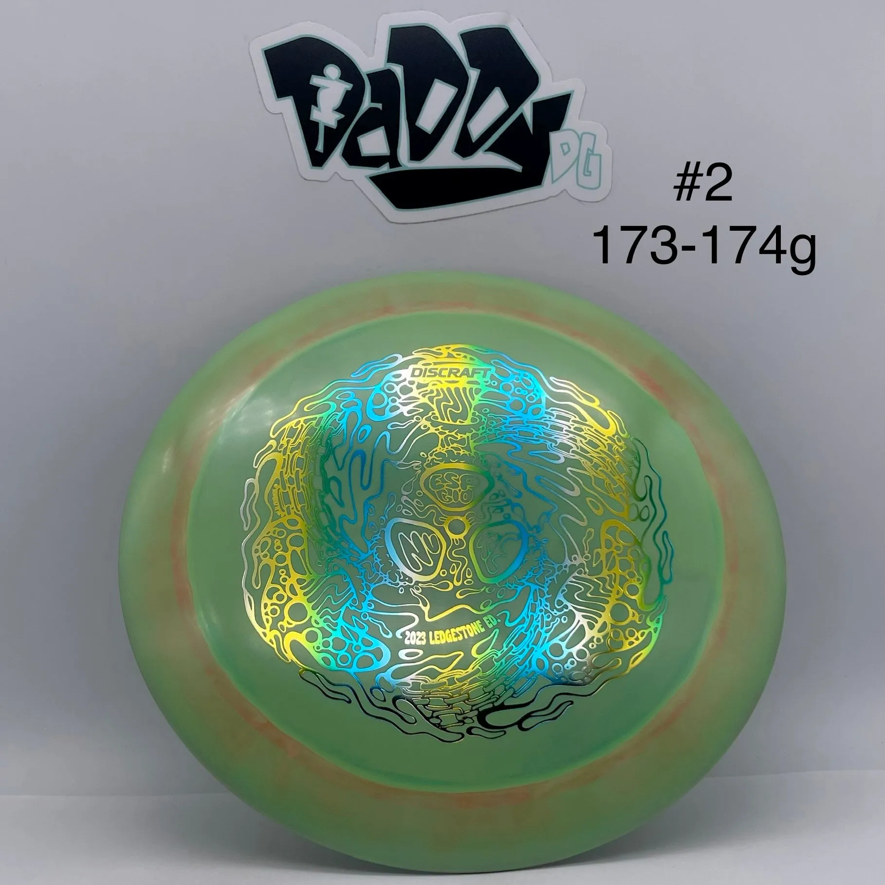 Discraft ESP Glo 2023 Ledgestone Nuke Distance Driver