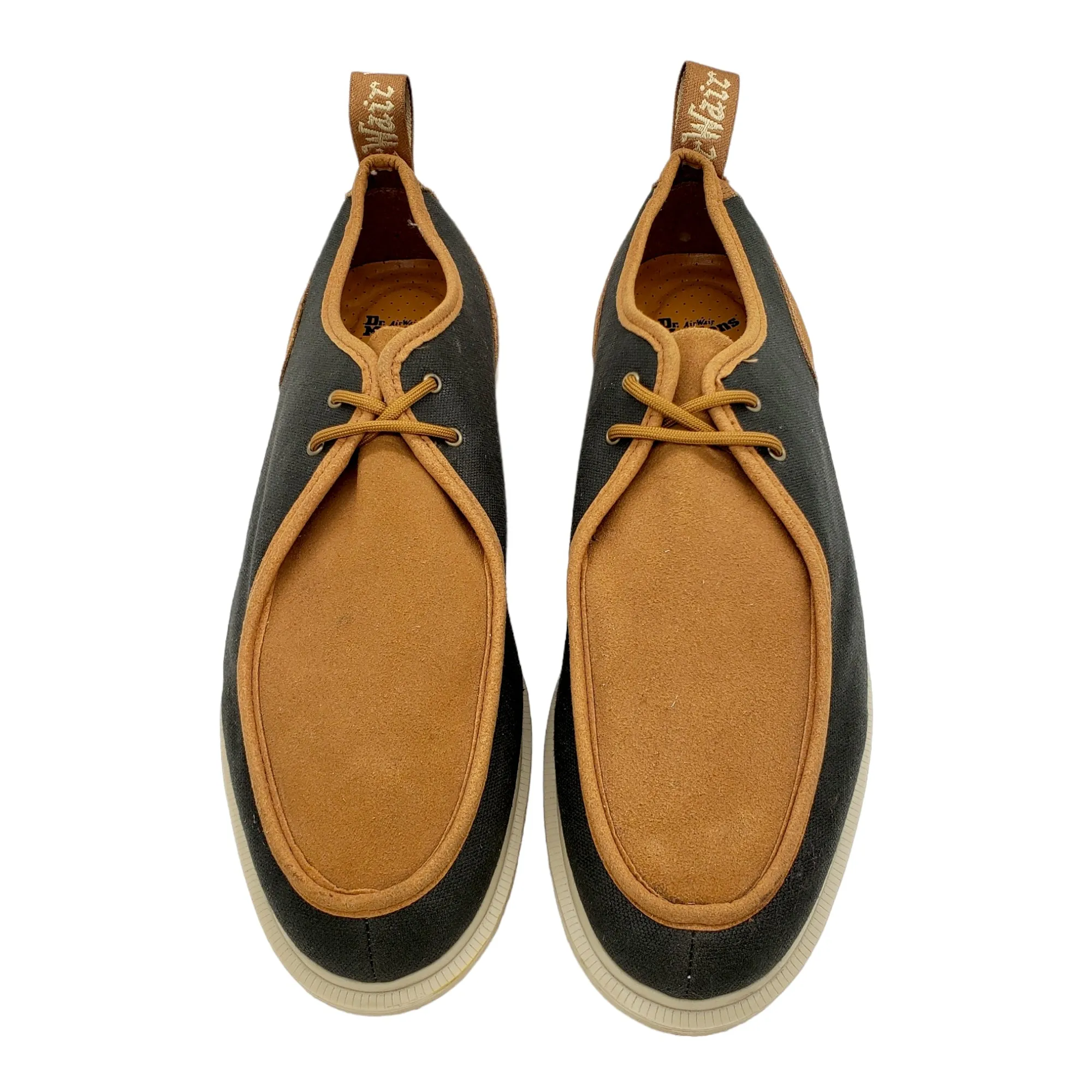 Dr. Martens Green & Brown Canvas Shoes