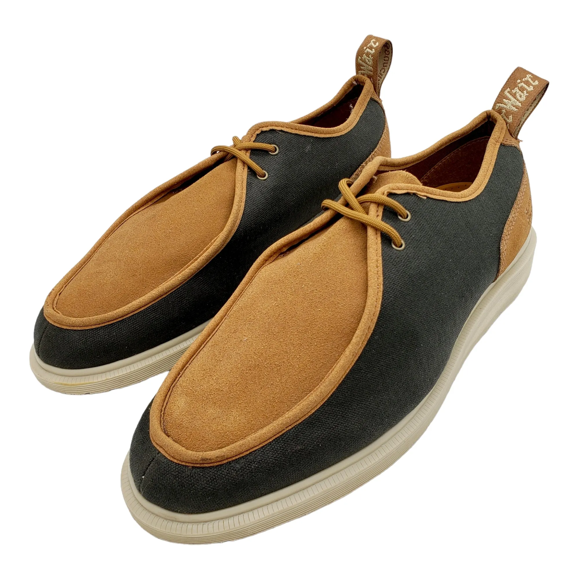 Dr. Martens Green & Brown Canvas Shoes