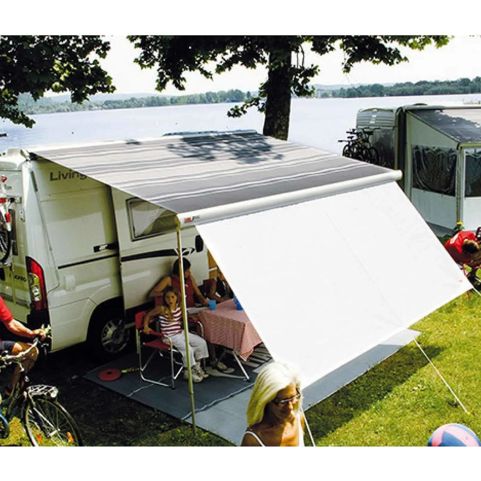 Fiamma F65S Polar White Motorhome Awning