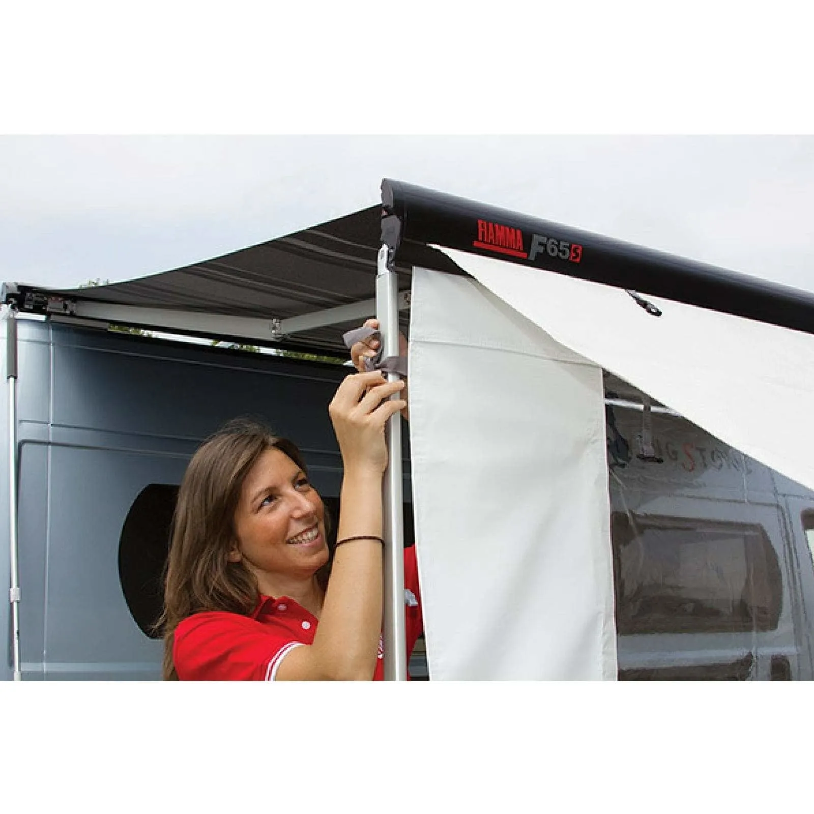 Fiamma F65S Polar White Motorhome Awning