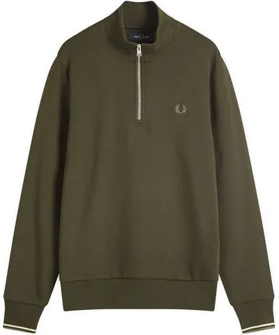 Fred Perry Men's Half Zip Sweatshirt