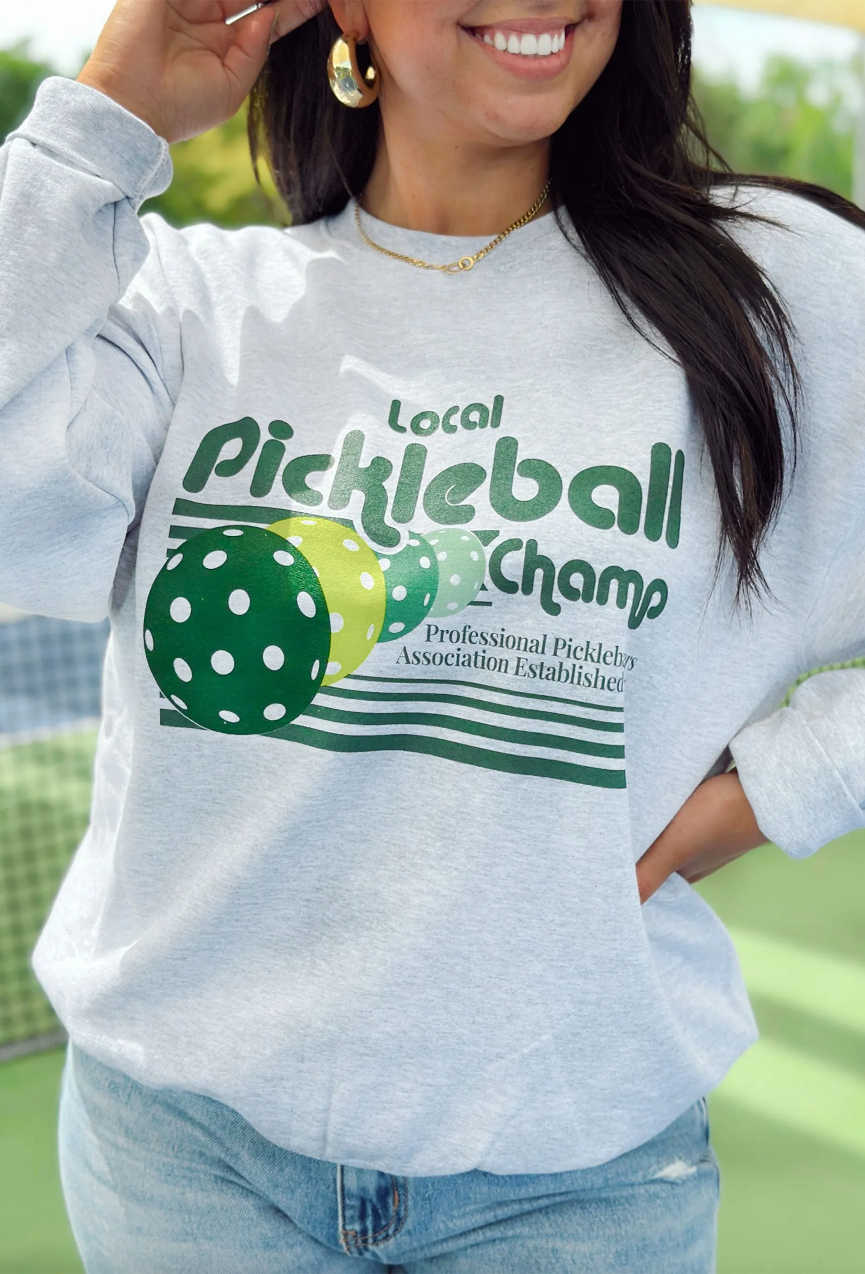 Friday + Saturday: Pickleball Sweatshirt