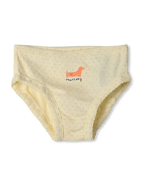 GAP Baby Assorted Animal Days-Of-The-Week Underwear (7-Pack)