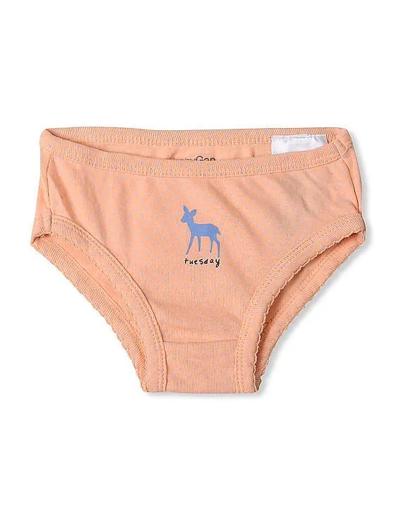 GAP Baby Assorted Animal Days-Of-The-Week Underwear (7-Pack)