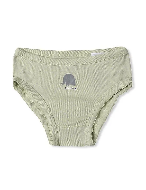 GAP Baby Assorted Animal Days-Of-The-Week Underwear (7-Pack)