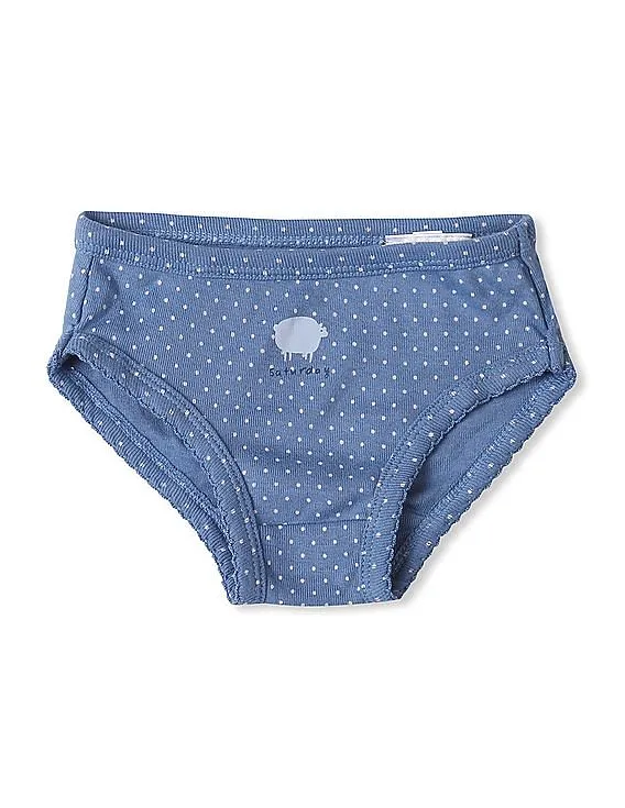 GAP Baby Assorted Animal Days-Of-The-Week Underwear (7-Pack)