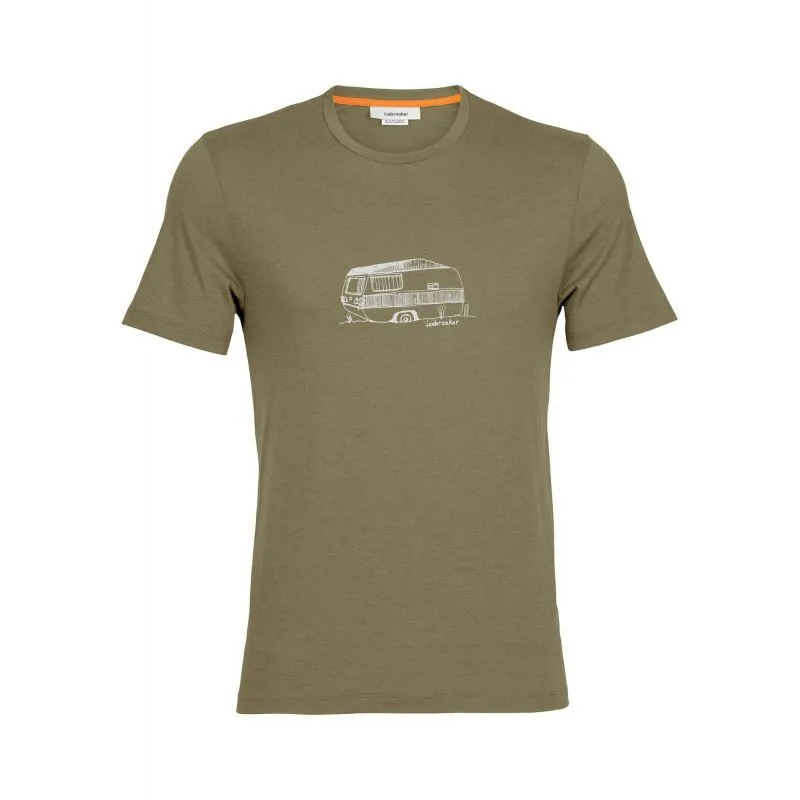 icebreaker  Central Classic SS Tee IB Caravan - Maglia merino - Uomo